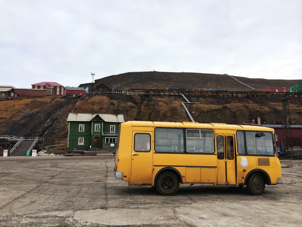 Barentsburg welcome wagon